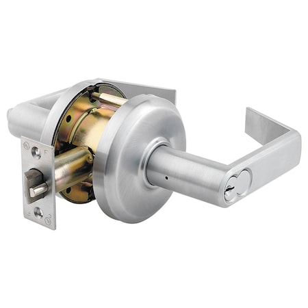 Dormakaba Dormakaba Commercial Hardware Sierra Less Keyway SFIC Entry Lock with 2-3/4in Backset and ASA QCL251E626LC
